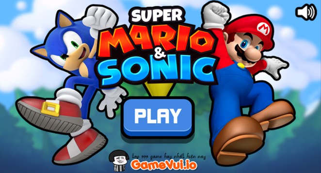 Super Mario and Sonic - Poki Games
