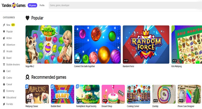 Yandex Games