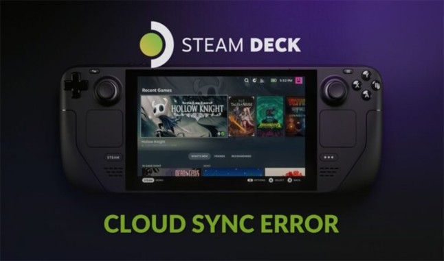 Steam Deck Cloud Sync Error